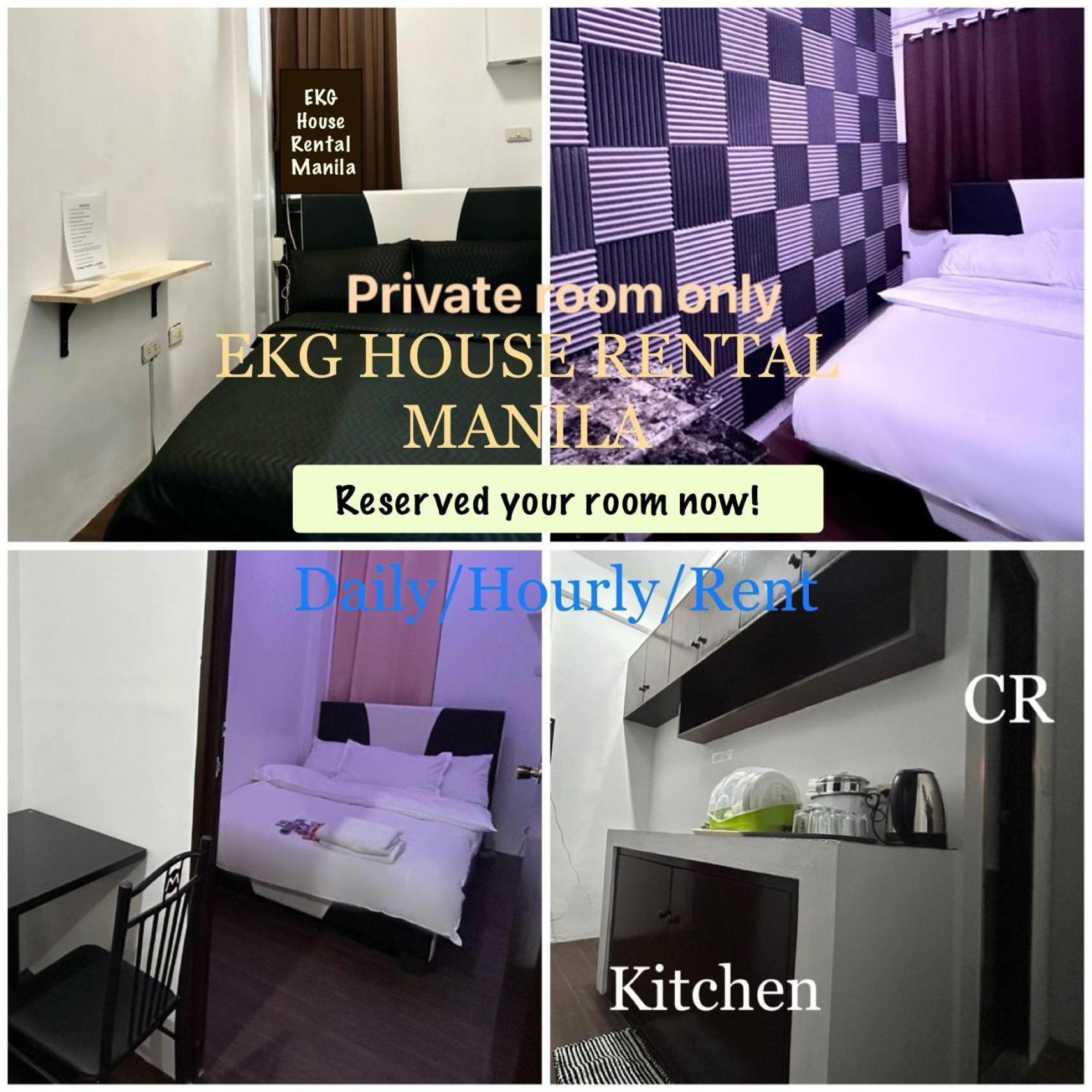 Private Room With Ac And Fan At Ekg Manila House Rental Екстериор снимка